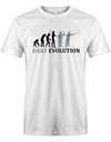 Dart Evolution - Herren Dart T-Shirt Weiss