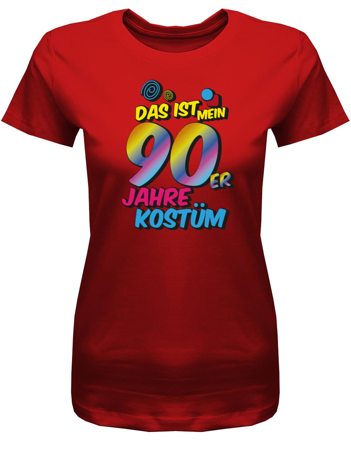 Das-ist-mein-90er-Jahre-Kost-m-Fasching-Karneval-Verkleidung-Shirt-Damen-Rot