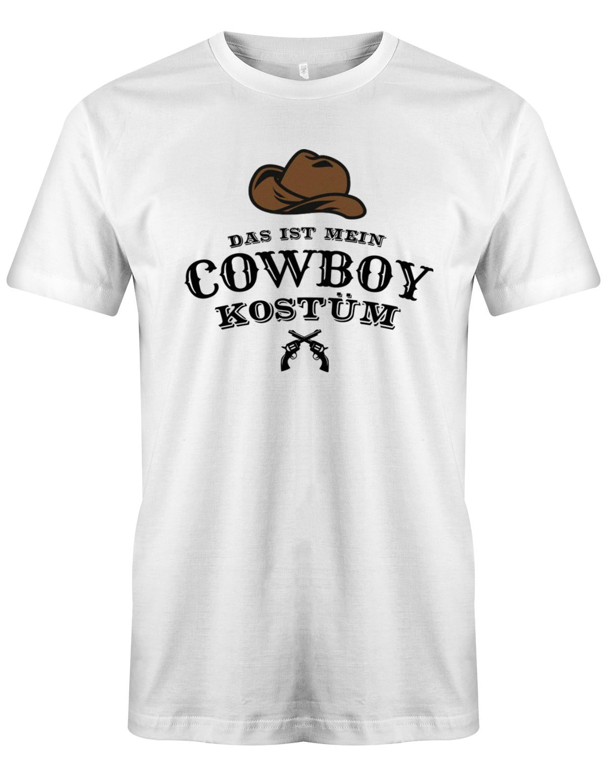 Das-ist-mein-Cowboy-Kost-m-revolver-Hut-Fasching-Karneval-Verkleidung-Shirt-Weiss