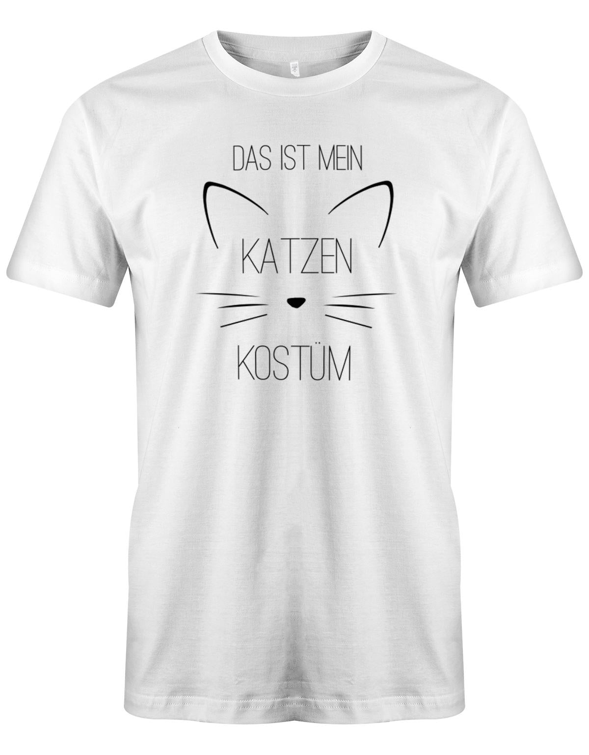 Das-ist-mein-Katzenkost-m-Fasching-Karneval-verkleidung-Shirt-Herren-Weiss