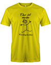Das-ist-mein-faschingskost-m-Strichm-nnchen-Herren-fasching-Shirt-Gelb