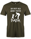 Der-erste-Held-meiner-Tochter-Papa-Herren-papa-Shirt-Army
