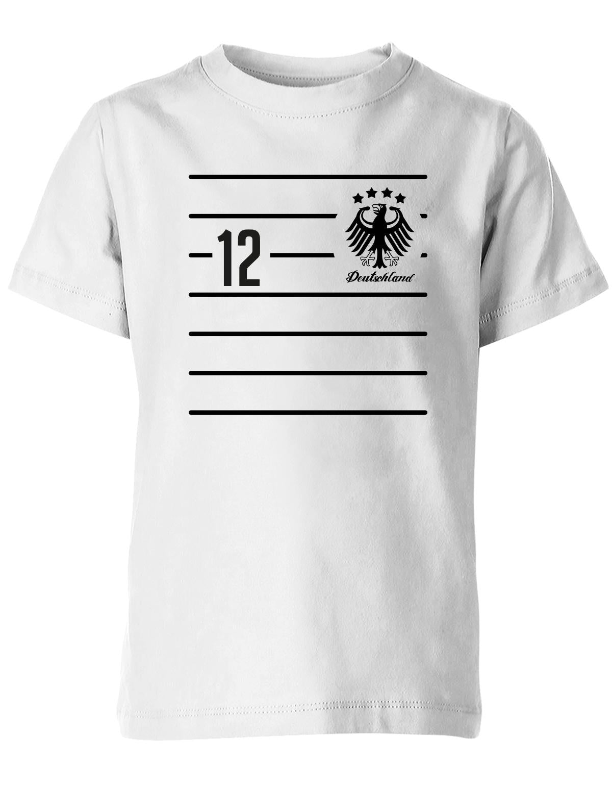 Deutschland-Em-2021-Kinder-Shirt-Weiss