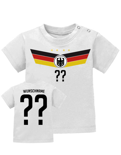 Deutschland-Fl-gel-Baby-Shirt-Weiss-Vorne-Zusammen