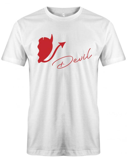 Devil-Teufel-Couple-Shirts-Weiss