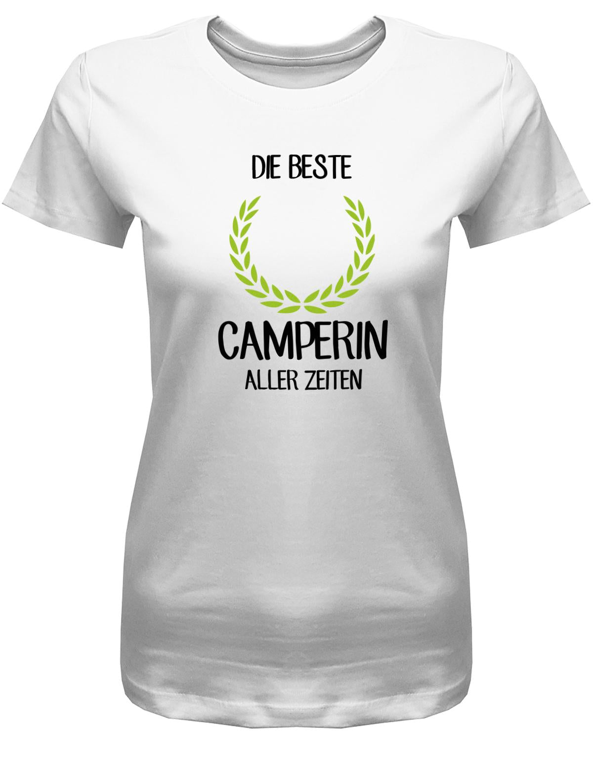 Die-beste-Camperin-aller-Zeiten-Damen-Camping-Shirt-Weiss