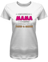 Diese-geniale-Mama-geh-rt-zu-Wunschnamen-Damen-Mama-Shirt-Weiss