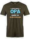 Opa Shirt personalisiert mit Namen der Enkelkinder. Dieser geniale Opa gehört zu Namen der Enkel Army