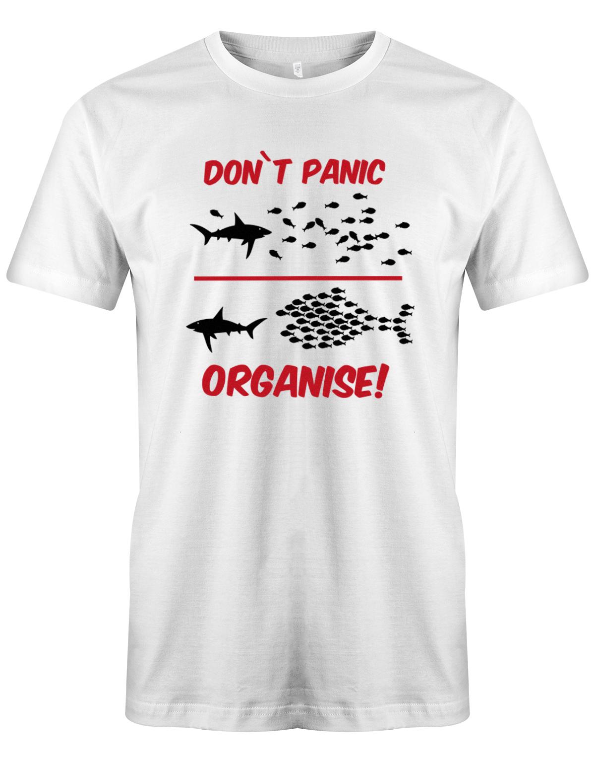 Dont-Panic-Organise-Herreen-Shirt-Weiss