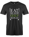 East-Sleep-golf-Repeat-Herren-Shirt-Schwarz
