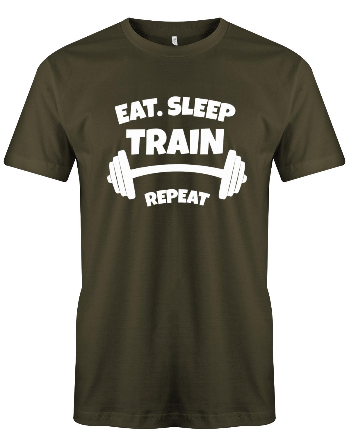 Eat-Sleep-Train-Repeat-herren-Bodybuilder-Shirt-Army