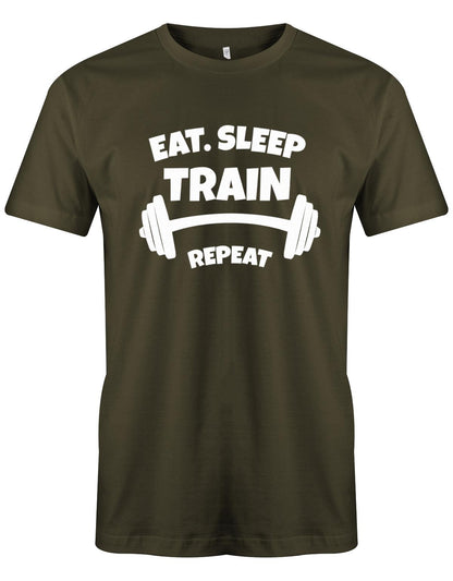 Eat-Sleep-Train-Repeat-herren-Bodybuilder-Shirt-Army