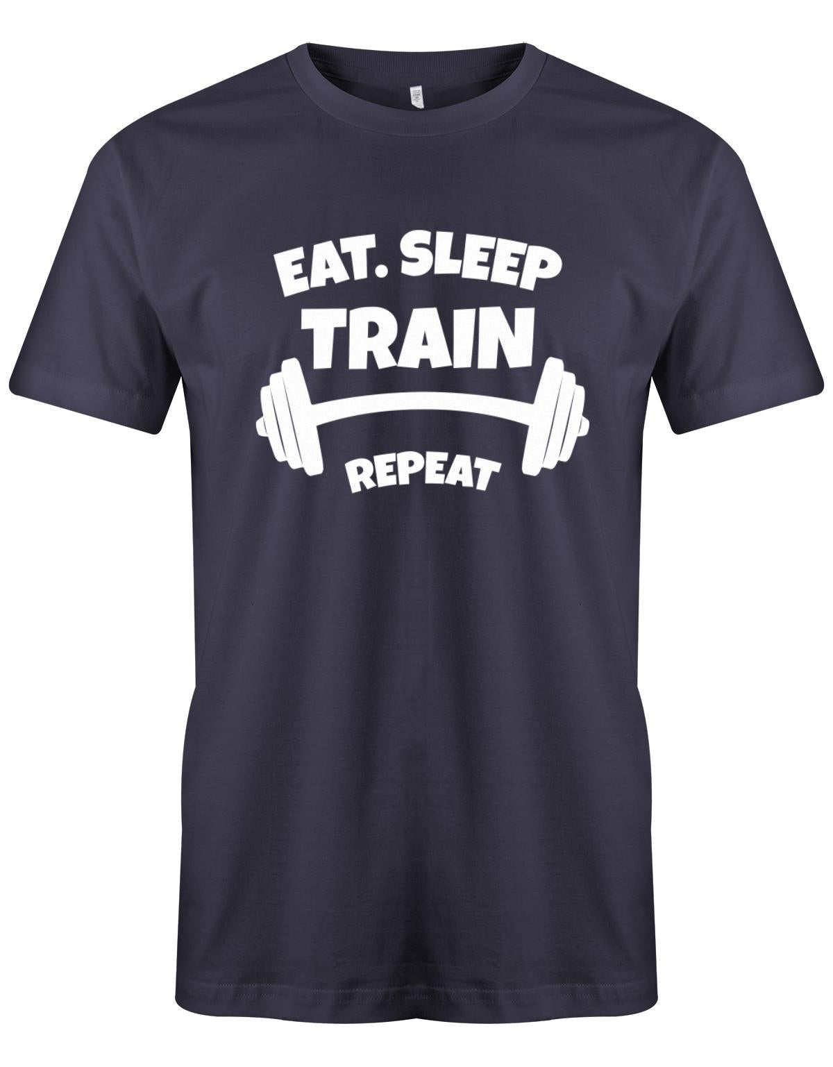 Eat-Sleep-Train-Repeat-herren-Bodybuilder-Shirt-Navy