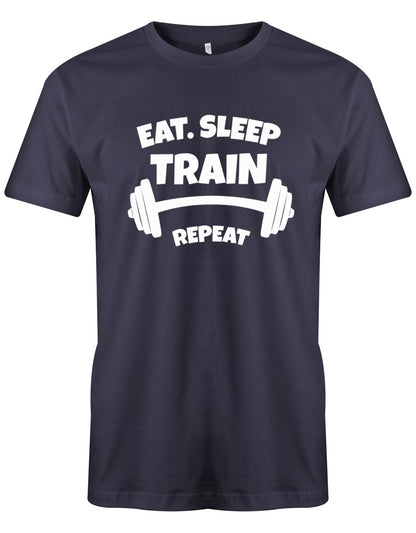 Eat-Sleep-Train-Repeat-herren-Bodybuilder-Shirt-Navy