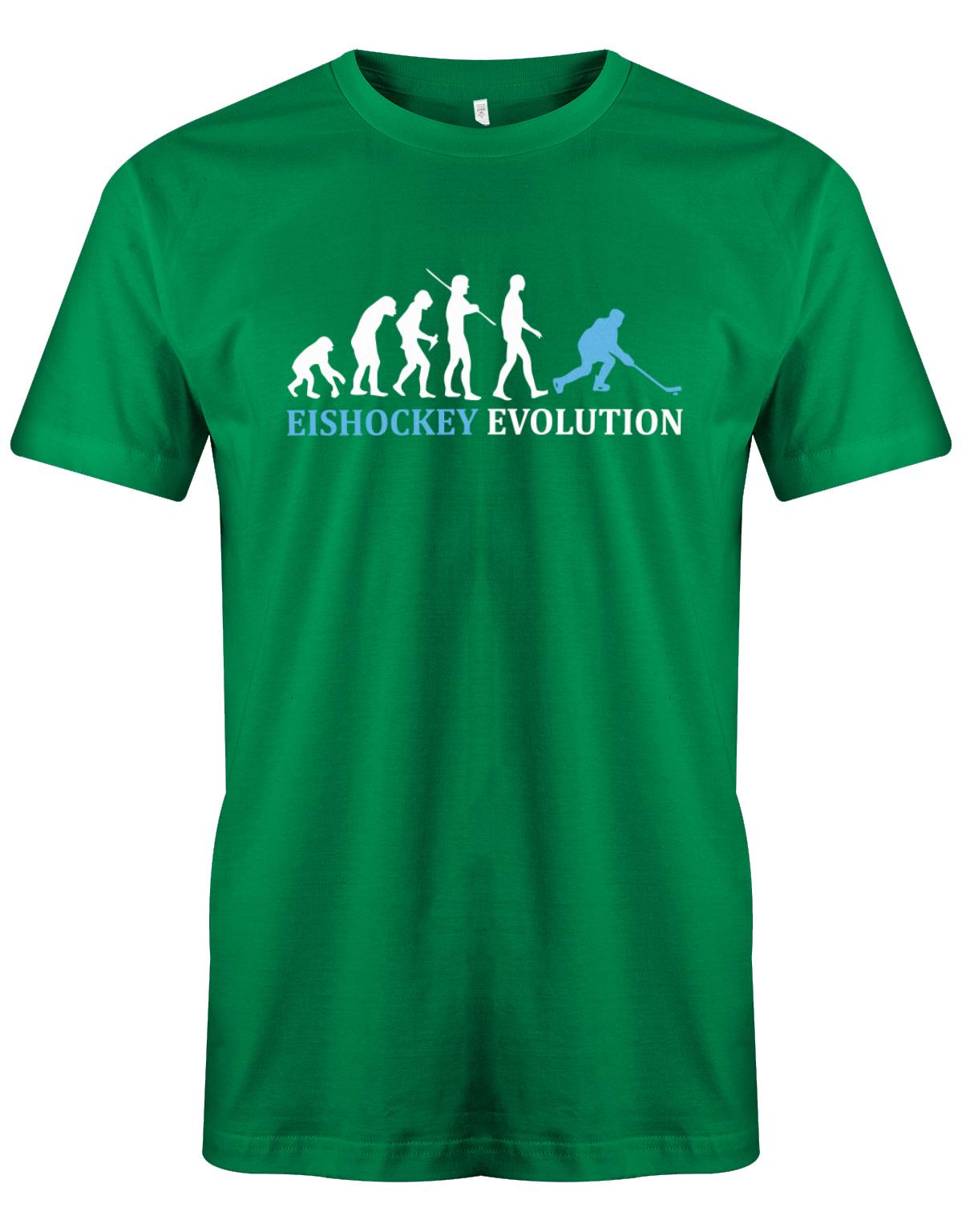 Eishockey-Evolution-Herren-Shirt-Gr-n