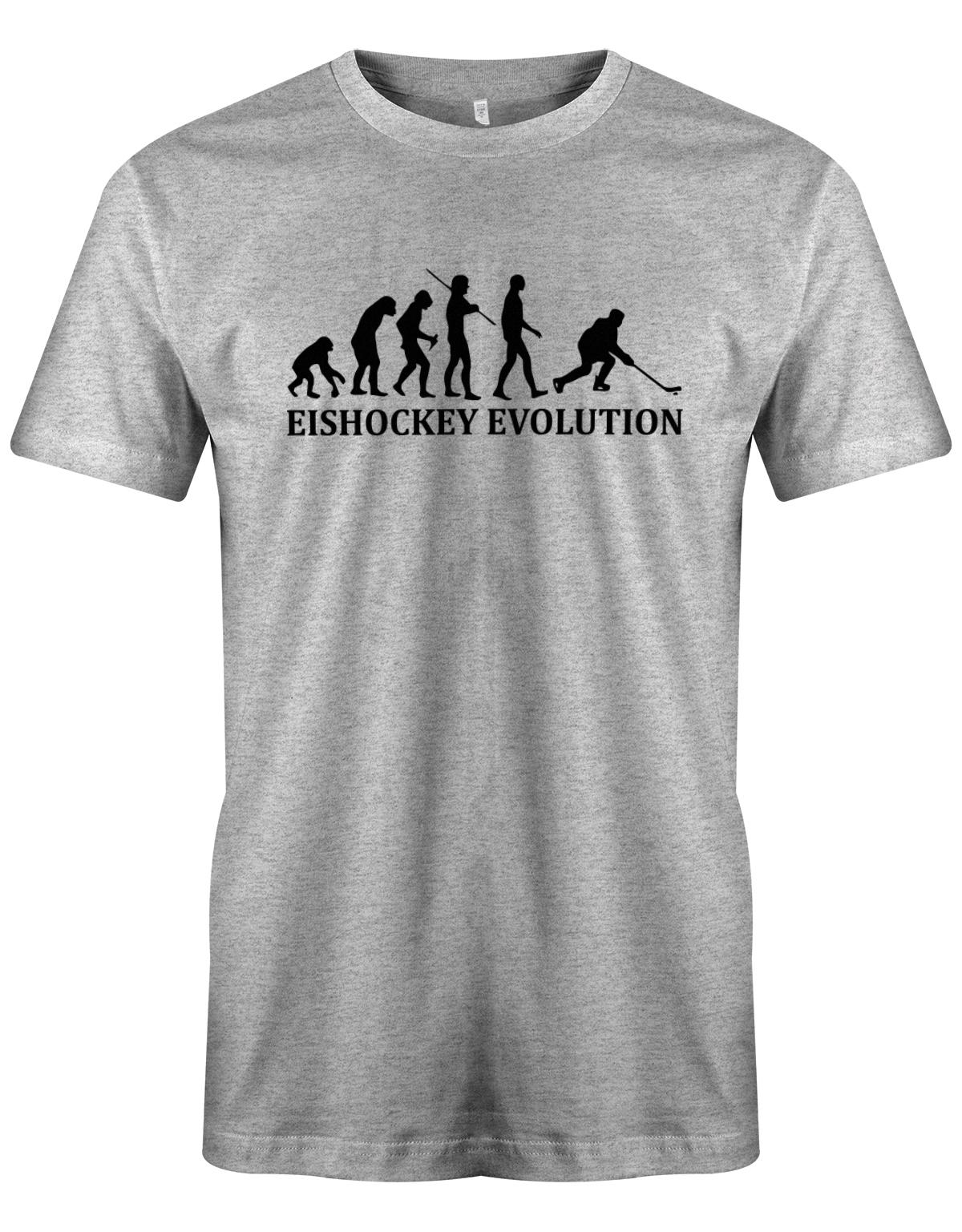 Eishockey-Evolution-Herren-Shirt-Grau