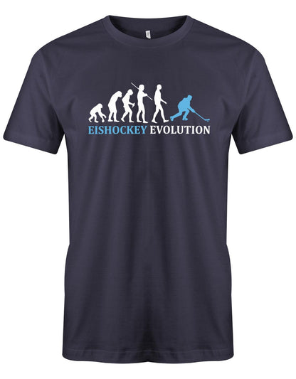 Eishockey-Evolution-Herren-Shirt-Navy
