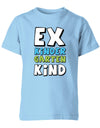 Kita Shirt 24 EX Kindergarten Kind - Kita Abgänger 2024 - Kinder T-Shirt Kindergarten Abgänger T-Shirt Hellblau
