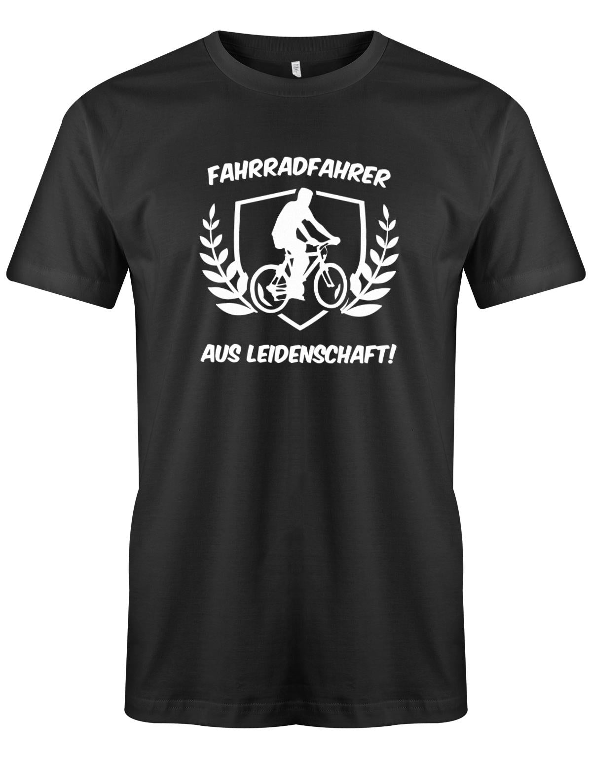 Fahrradfahrer-aus-Leidenschaft-Herren-Shirt-Schwarz