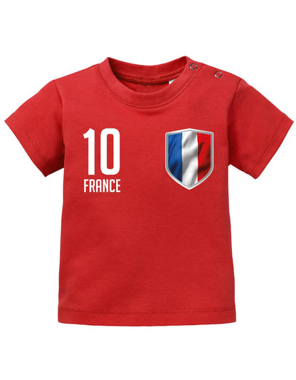 France-10-Baby-Shirt-rot