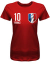 France-10-Damen-Shirt-Rot