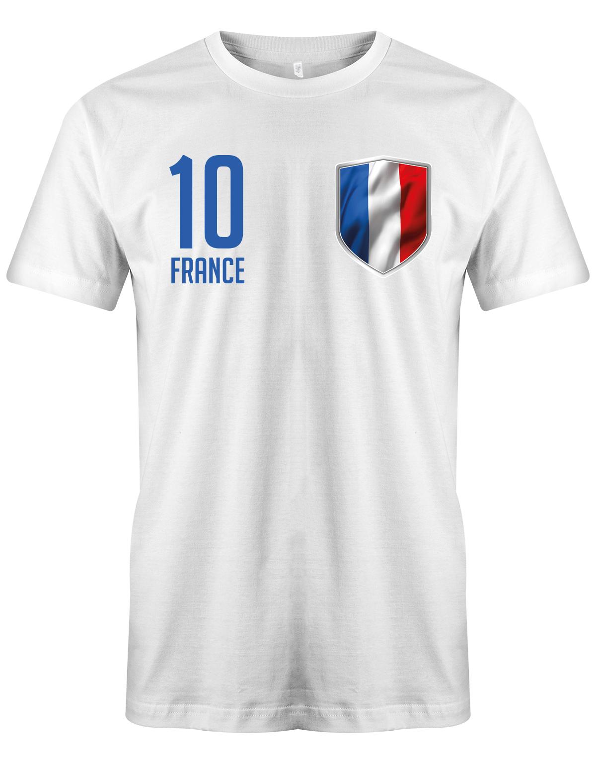 France-10-Herren-Shirt-Weiss
