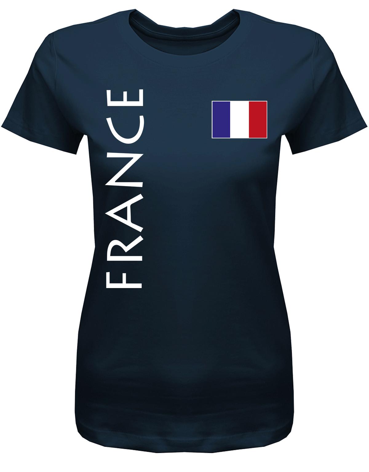 France-Fahne-Damen-Navy