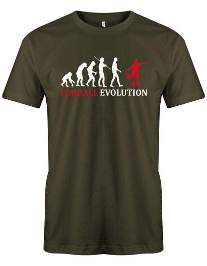Fussball-Evolution-Herren-Shirt-Army-Rot