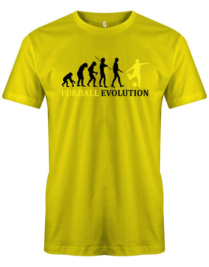 Fussball-Evolution-Herren-Shirt-Gelb-Gelb