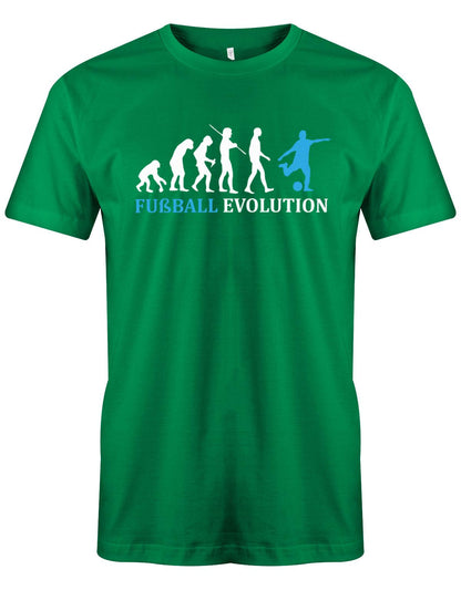 Fussball-Evolution-Herren-Shirt-Gr-n-Hellblau