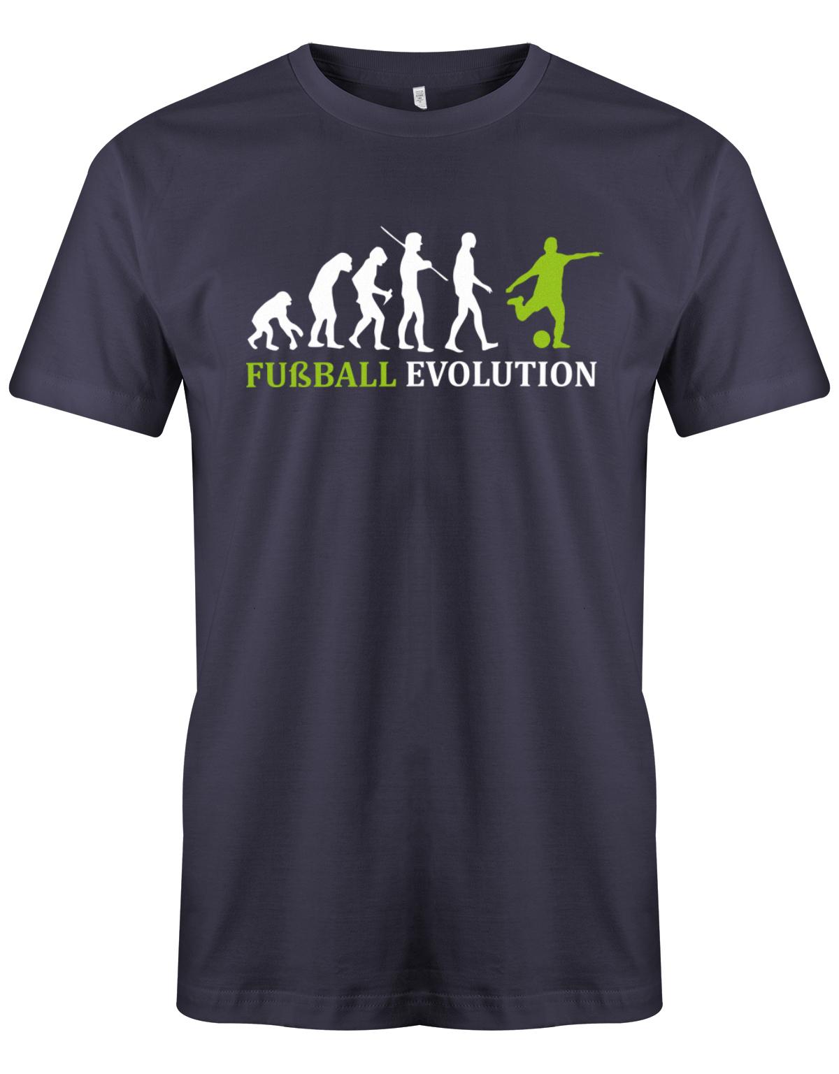 Fussball-Evolution-Herren-Shirt-Nav-Gr-n