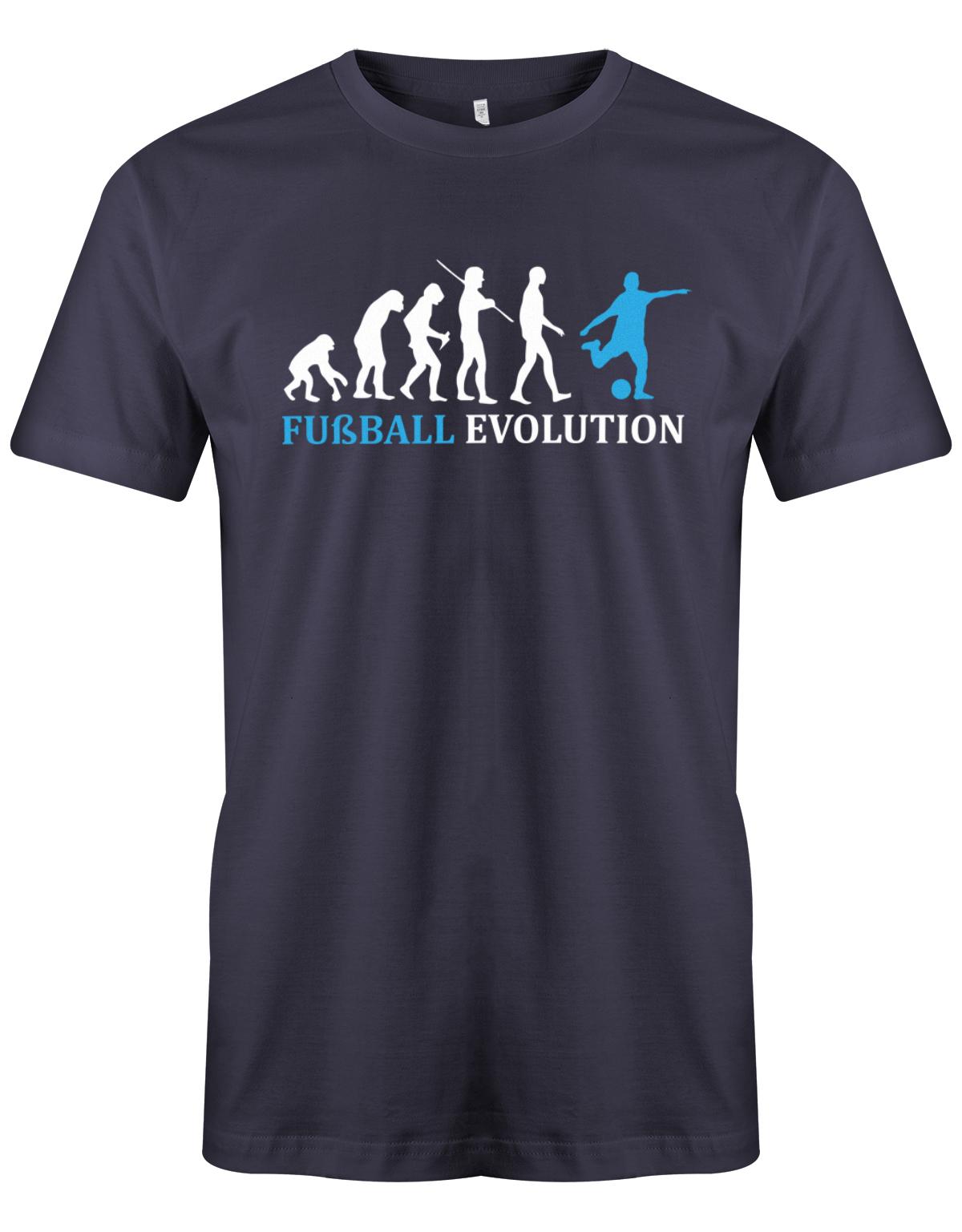Fussball-Evolution-Herren-Shirt-Navy-Hellblau