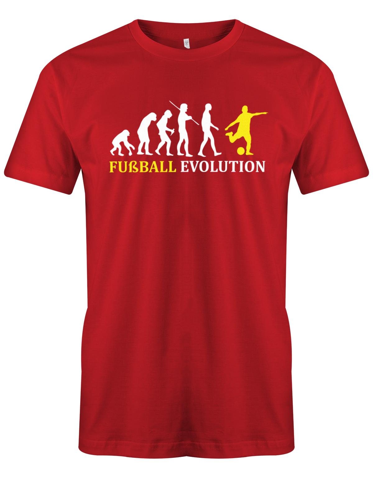 Fussball-Evolution-Herren-Shirt-Rot-Gelb