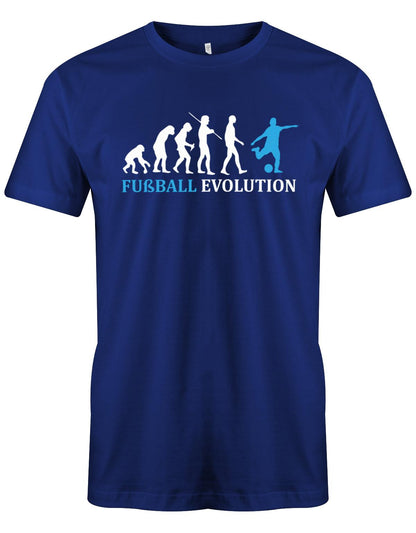 Fussball-Evolution-Herren-Shirt-Royalblau-Hellblau