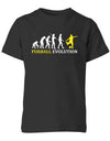 Fussball-Evolution-Kinder-Shirt-Schwarz-Gelb