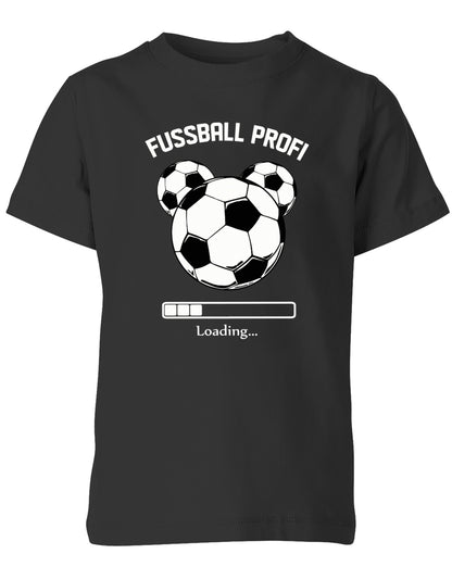 Fussball-Profi-Kinder-Shirt-Schwarz