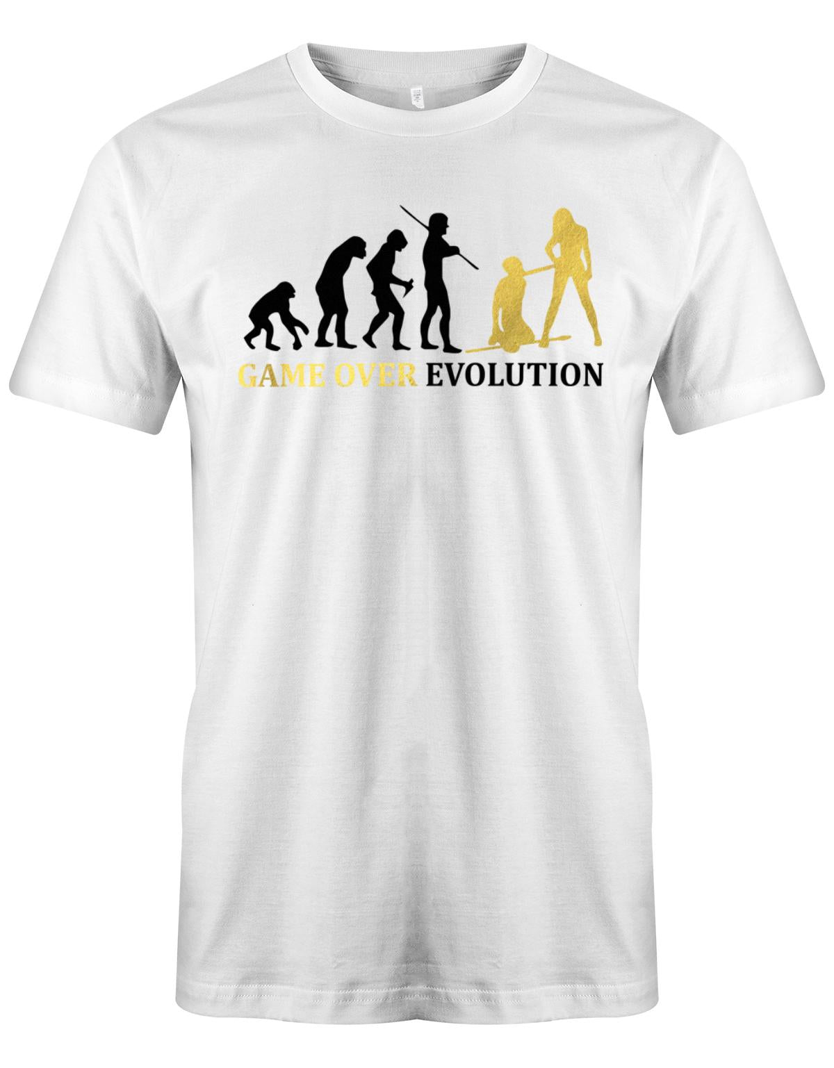 Game-Over-Evolution-JGA-Shirt-Herren-Weiss