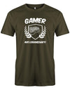 Gamer-Aus-leidenschaft-Herren-Gamer-Shirt-Army