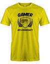 Gamer-Aus-leidenschaft-Herren-Gamer-Shirt-Gelb