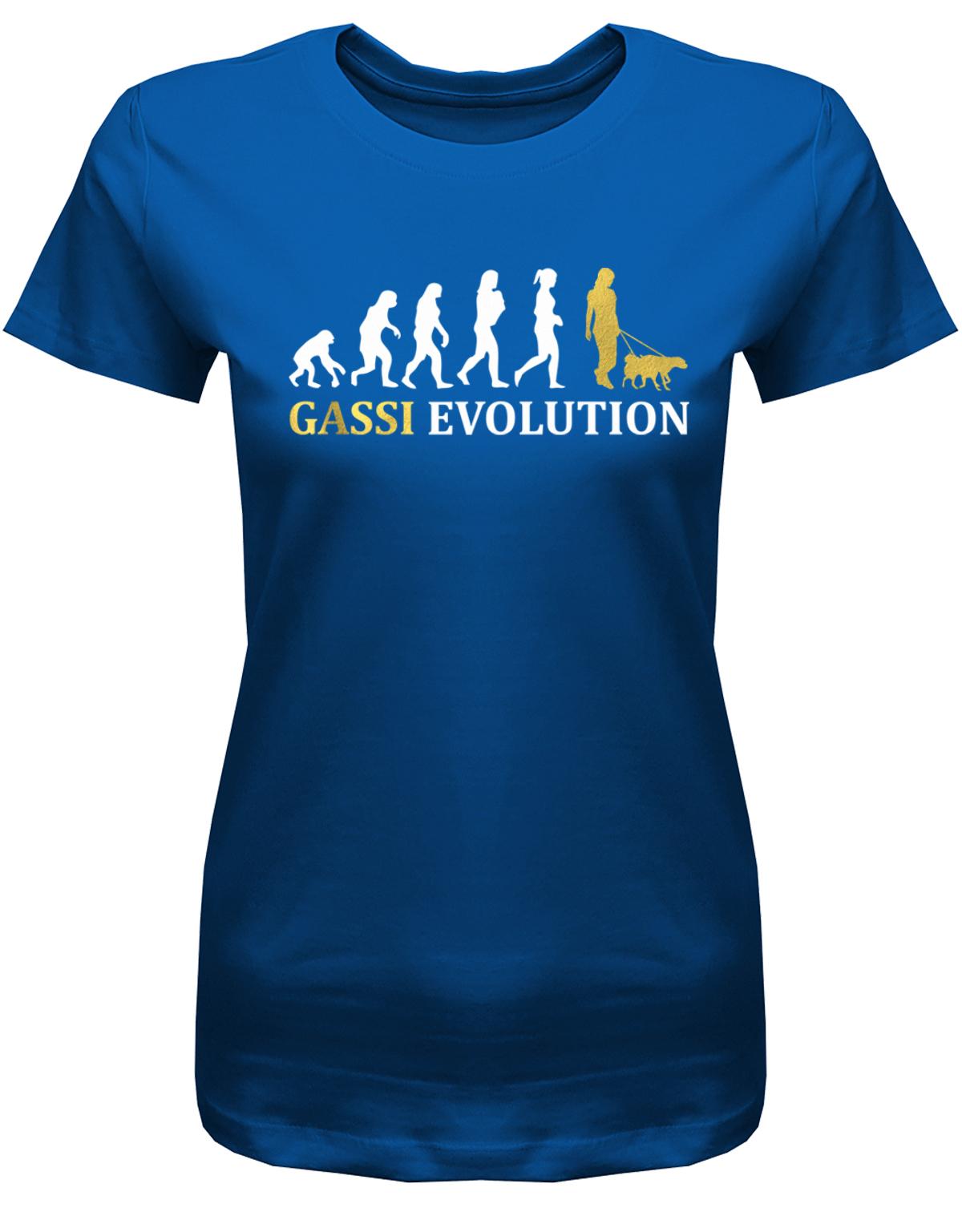 Gassi-Evolution-Damen-Hund-Royalblau
