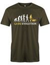 Gassi-Evolution-Herren-Hund-Shirt-Army