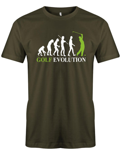Golf-evolution-Herren-Shirt-Army