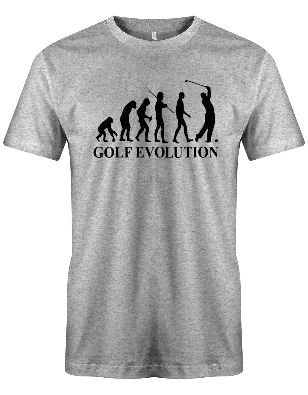 Golf-evolution-Herren-Shirt-Grau