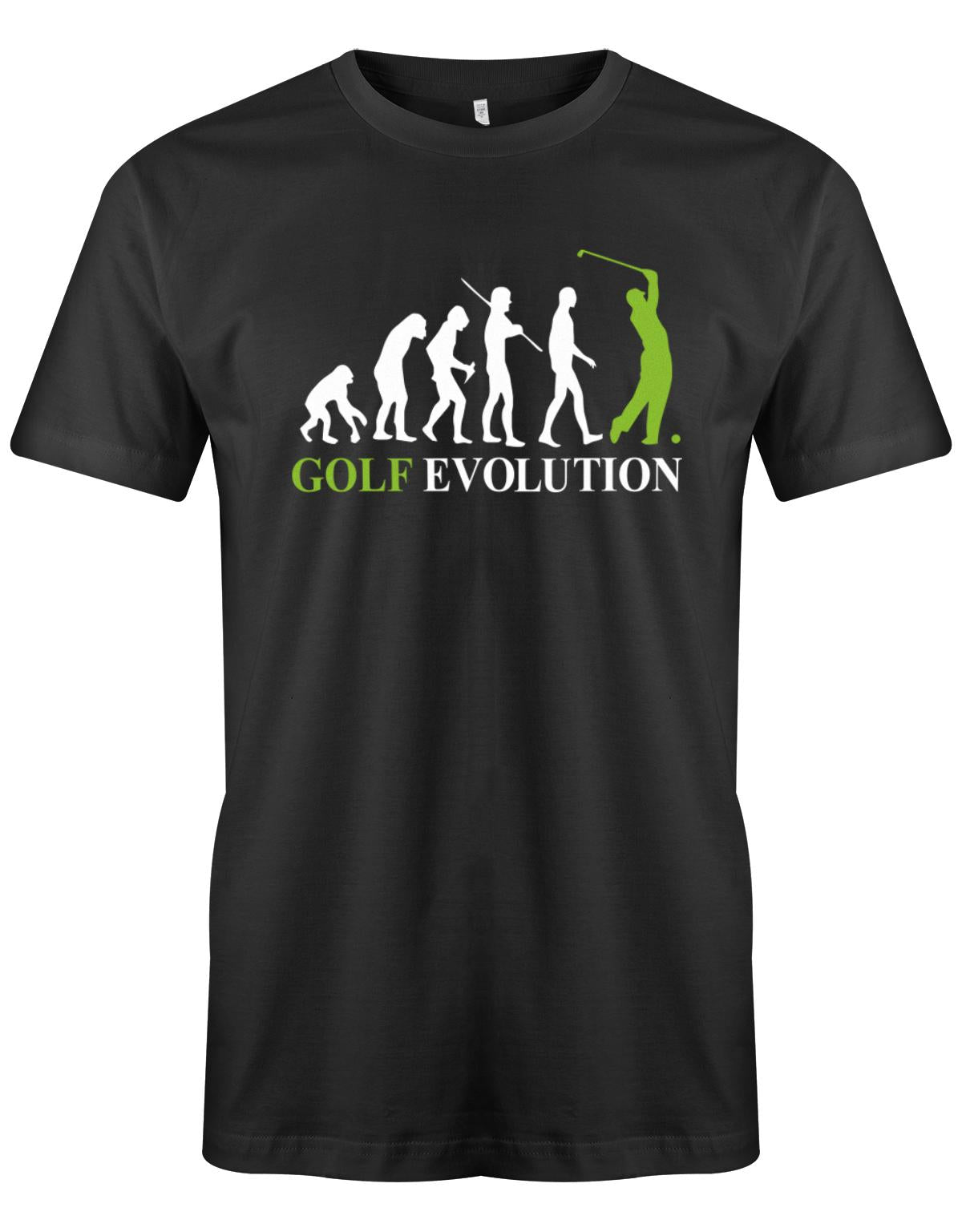 Golf-evolution-Herren-Shirt-Schwarz