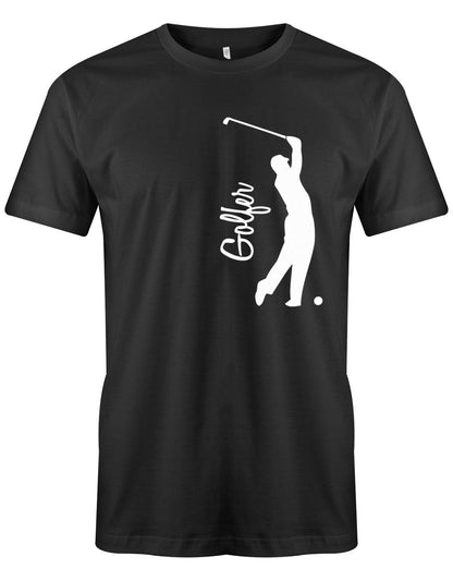 Golfer-Herren-Shirt-schwarz