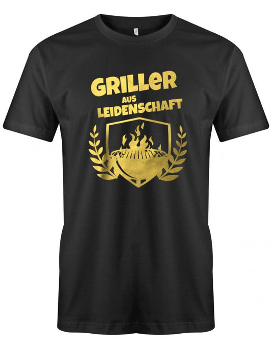 Griller-aus-leidenschaft-Herren-grill-Shirt-SChwarz