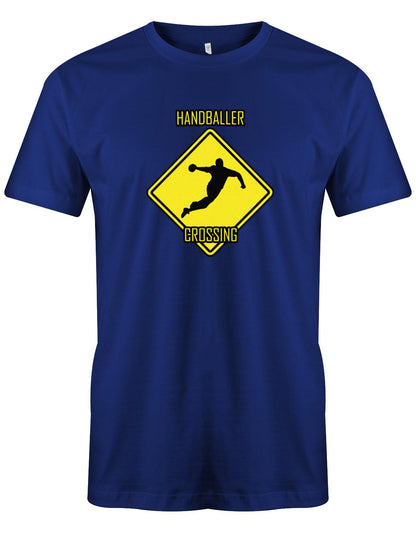 HAndballer-Crossing-Handball-Shirt-Herren-royalblau