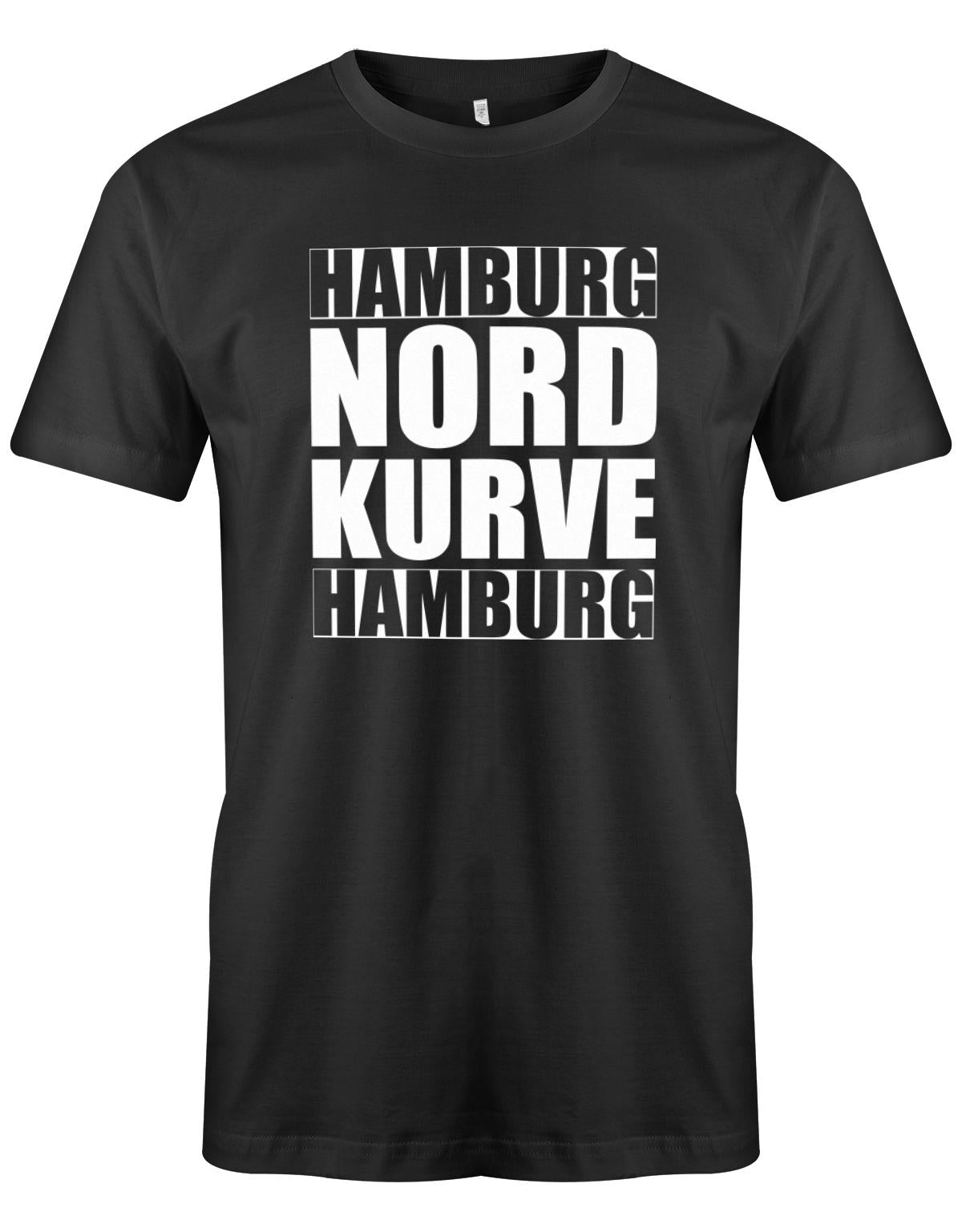 Hamburg-Nordkurve-Hamburg-Shirt-Herren-SChwarz