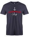Hamburger-Jung-Herren-Shirt-Navy