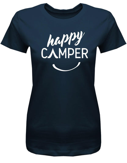 Happy-Camper-Damen-Camping-Shirt-Navy